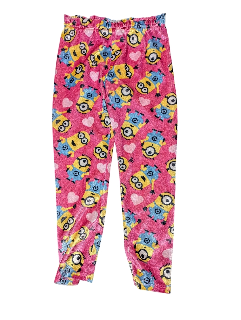 💟10/20$ Pink Minions Print Kids Pajama Pants